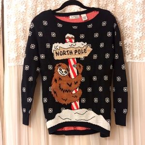 Sloth Ugly Christmas Sweater